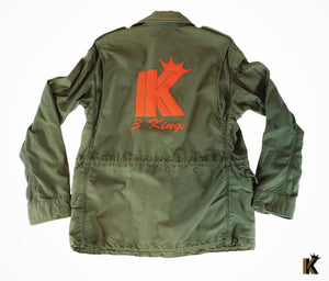 Three Kings Green custom Army Jacket